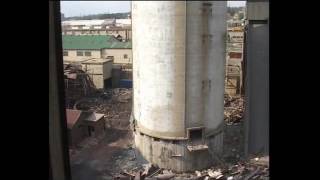 Explosive Demolition of UREA Prill Tower [upl. by Ellan]