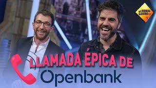 Llamada épica de Openbank  El Hormiguero [upl. by Atsugua]