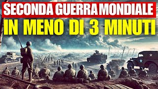 LA SECONDA GUERRA MONDIALE  RIASSUNTO [upl. by Ronoc287]