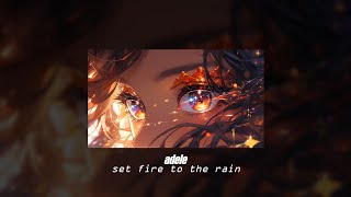 ●Adele  Set Fire To The Rain Acapella • Speed Up  Reverb [upl. by Nial]