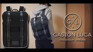 北欧デザインのオシャレなバックパック‼ 【Gaston Luga Classic 】 ガストンルーガ クラシック [upl. by Conrad]