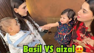 Basil or aizal ki dosti hogai 😍 [upl. by Yks]