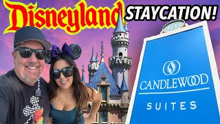 CANDLEWOOD SUITES ANAHEIM FULL REVIEWTOURStaycation  Disneyland Nearby Food amp Fun Things to do [upl. by Aisorbma768]