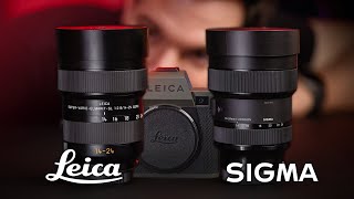 Leica SL 1424 f28 or Sigma 1424 Art  Leica SL2S Reporter Upgrade [upl. by Rothwell]