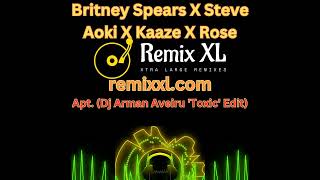 Britney Spears X Steve Aoki X Kaaze X Rose  Apt Dj Arman Aveiru Toxic Edit  Remix XL [upl. by Aimahs]