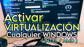 ACTIVAR Ó HABILITAR la VIRTUALIZACIÓN de tu PC NoxPlayerLdplayerBluestacks 🅵Á🅲🅸🅻 🆈 🆁Á🅿🅸🅳🅾 [upl. by Cilegna11]