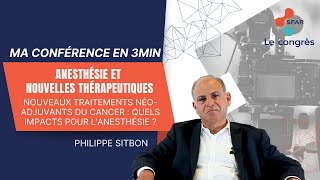 Anesthésie et nouvelles thérapeutiques nouveaux traitements néoadjuvants du cancer  quels [upl. by Quintina]