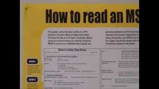 How to Read MSDS [upl. by Karney]