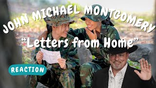 John Michael Montgomery  Letters From Home REACTIONGIFT REQUEST [upl. by Ellenej]