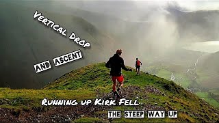 Wasdale Show fell race 2023 Up and down Kirk Fell Vertical race BOFRA [upl. by Marcille616]