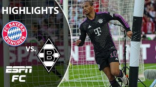 Monchengladbach vs Bayern Munich  Bundesliga Highlights  ESPN FC [upl. by Lleraj]