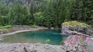 Glacier National Park  Montana  Going to the Sun Road Part 3 Red Rock Point and McDonald Lake [upl. by Anoyi909]