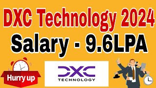 DXC Technology Recruitment 2024 Hiring for FreshersExperienced Salary upto 9 6LPA [upl. by Pontias697]