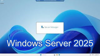 Windows Server 2025 Installation [upl. by Bazil]