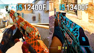 i5 12400F vs i5 13400F  Cs2 Counter Strike 2  June 2024 [upl. by Conny]