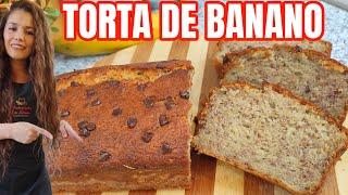 LA MEJOR TORTA DE BANANO 🍌 QUE PODRAS PREPARAR fácil y deliciosa 😋 con y sin HORNO [upl. by Greenquist616]