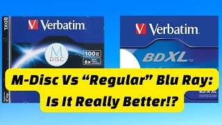 MDisc Vs Regular HTL Inorganic Blu Ray For Archival Whats The Difference [upl. by Sontag349]