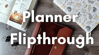 September Planner and Journal Flipthrough  Hobonichi and Take a Note [upl. by Jill656]