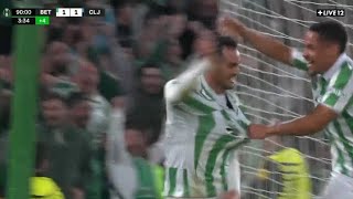 Juanmi Goal 903 Real Betis vs Celje 21 All Goals and Extended Highlights [upl. by Jovitta]