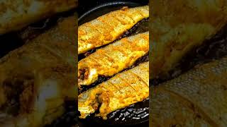 Shallow Fried Seabass recipe fishfry [upl. by Cirted]