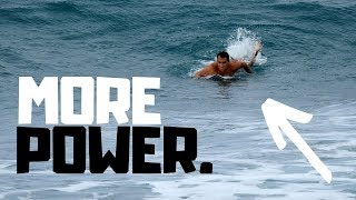 How Surfers Can Develop More Paddling Power [upl. by Musetta]