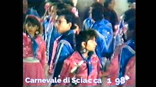 Carnevale di Sciacca 1987  Carro Allegorico Anni Ruggenti [upl. by Ordnagela]