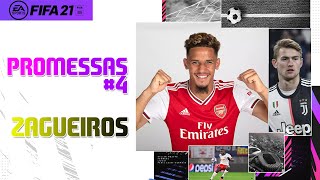 FIFA 21  Jogadores Promissores 4 Zagueiros [upl. by Dirrej]