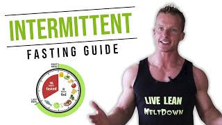 My 14 Day Intermittent Fasting Results Experiment 168 FASTING GUIDE  LiveLeanTV [upl. by Elocim]