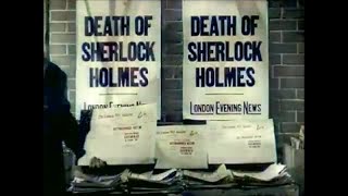 The Death of Sherlock Holmes  Basil Rathbone amp Nigel Bruce  Sherlock Holmes Movie Series  Color [upl. by Gnauq807]