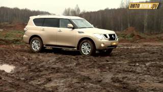 тестдрайв Nissan Patrol Y62 автоитогиру [upl. by Ahcsas]