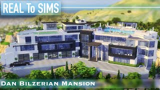 The Sims 4 Speed Build Dan Bilzerian Mansion  10979 Chalon Road  Celebrity Mansion  NO CC [upl. by Langill]