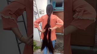 2 good habits for long hair ✔️ longhaircare longhairgrowth hairstyle longhairremedy longcurly [upl. by Anigal]