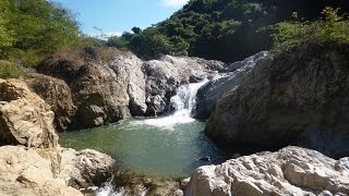 Tuito River Waterfalls Yelapa Mexico [upl. by Aivatra28]