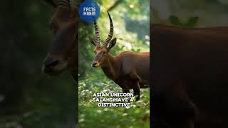 Saola Secrets 5 Astonishing Facts You Didnt Know 😮 youtubeshorts animals reels shorts facts [upl. by Deeanne]