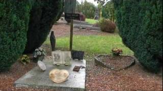 Tombe de Marc Aryan au cimetière dOhain [upl. by Eenalem]