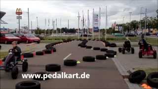 Mobile BERG Pedal Gokart  Kart  Bahn von Pedalkart für Ihr Event [upl. by Gary56]