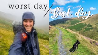 My HARDEST day in the Lake District  Hiking the Cumbria Way pt 2 Great Langdale to Carlisle [upl. by Adkins]