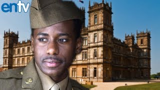 Gary Carr Becomes First Black Actor on Downton Abbey Season 4 [upl. by Eleira]