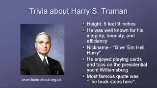 President Harry Truman Biography [upl. by Kellyann]