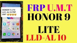 HONOR 9 LITE LLDAL10 FRP UMT bycellonmobile [upl. by Gillan]