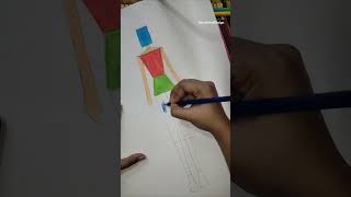 How to Draw a Labeled Mechanical Croquis  ytshorts viralvideo doodleanddesign [upl. by Hanaj]