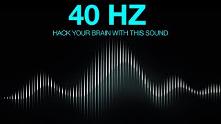 Pure 40 HZ Binaural Beats The Frequency for FOCUS MEMORY and CONCENTRATION [upl. by Arotahs]