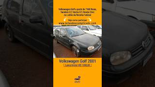 Volkswagen Golf a partir de 7 Mil Reais Sandero GT Vectra GT no Leilão da Receita Federal [upl. by Llednew]