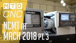 NCMT MACH 2018 HIGHLIGHT  OKUMA Genos L3000 [upl. by Wendelin322]