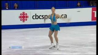 Joannie ROCHETTE FS Skate Canada 2009 [upl. by Carney]