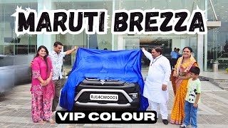 Finally Taking Delivery of New BREZZA 🚗🔥  Maruti Suzuki Brezza zxi Jaipur 2024 brezza2024 jaipur [upl. by Corley]