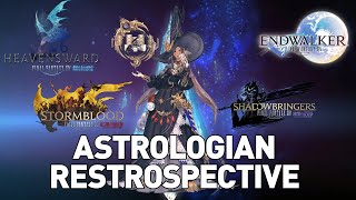 FFXIV Job Retrospective  Astrologian Skills from Every Expansion [upl. by Gnemgnok]