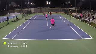 30 div  Nissan Titans vs Quality Dragons 02222024  Guam tennis [upl. by Beesley873]