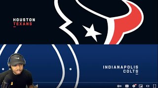 BigR reacts to Houston Texans vs Indianapolis Colts  NFL 2024 Week 1 Game Highlights [upl. by Llejk364]