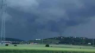 08062011  Tornado  Korneuburg Area Lower Austria [upl. by Gleason678]